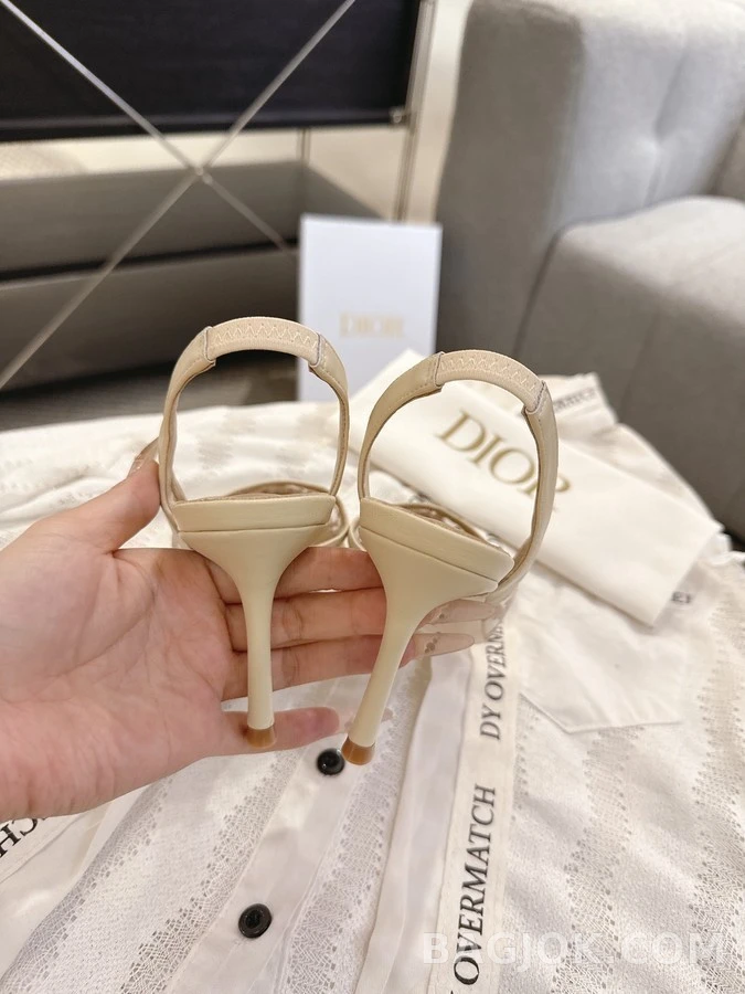 디올 디올 Aable 모노그램 슬링백 힐 상세 이미지