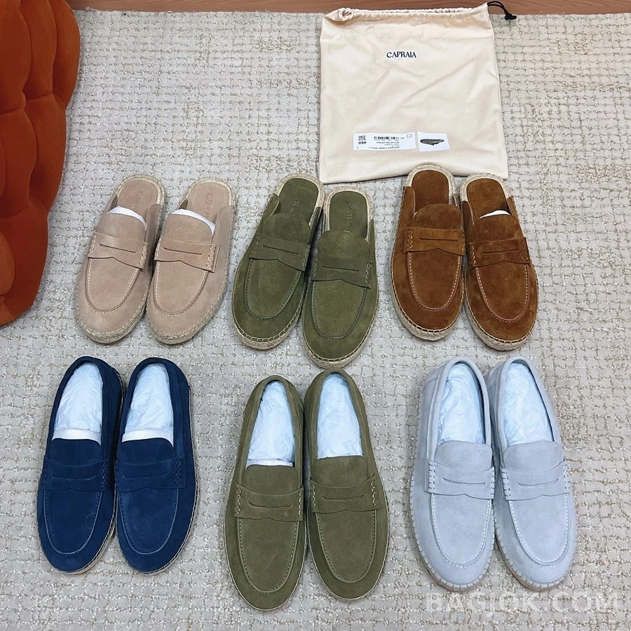 에르메스 에르메스 스웨이드 페니 로퍼 에스파드리유 상세 이미지