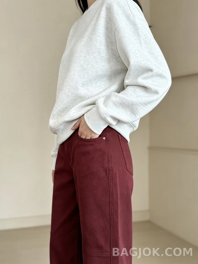브루넬로 쿠치넬리 브루넬로 쿠치넬리 와이드 데님 팬츠 상세 이미지