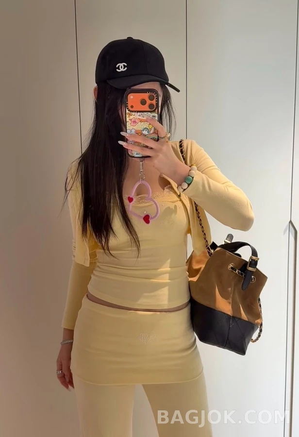 샤넬 샤넬 더블 C 자수 볼캡 상세 이미지