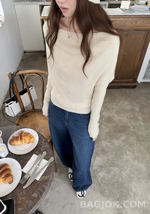 브루넬로 쿠치넬리 브루넬로 쿠치넬리 와이드핏 롤업 데님 팬츠 상세 이미지