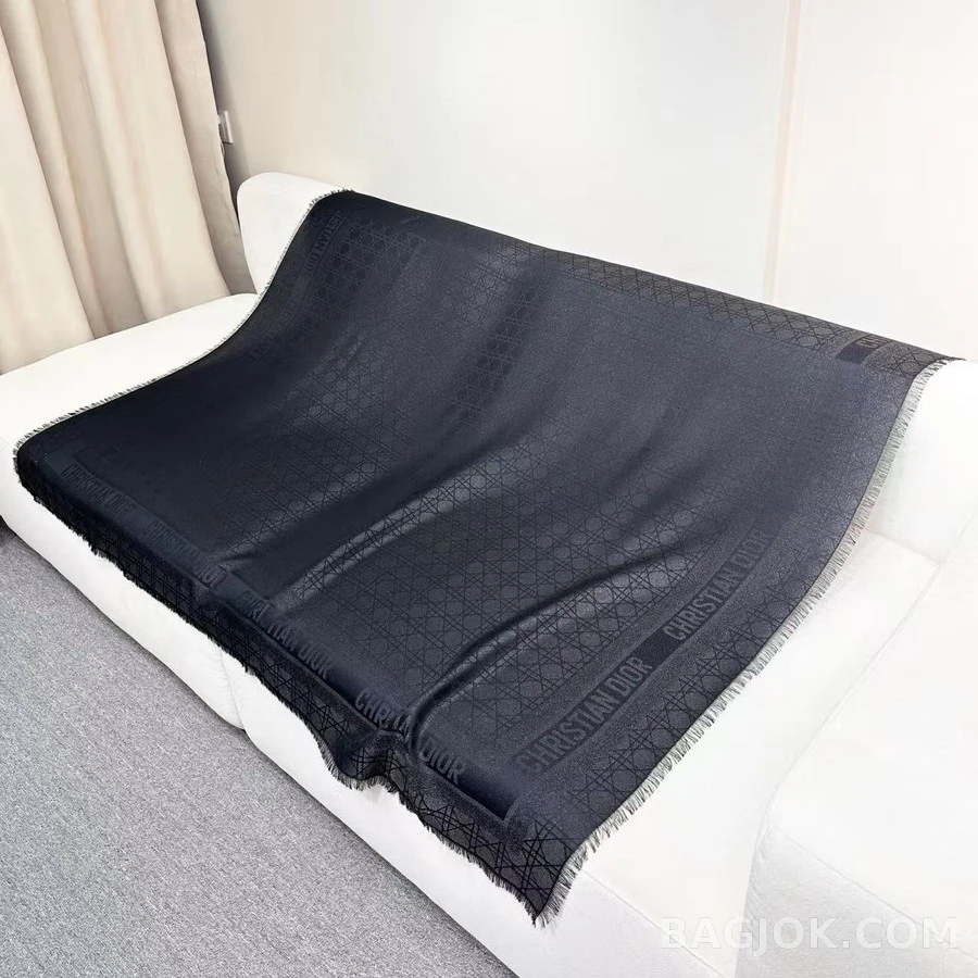 디올 디올 까나쥬 패턴 스카프 상세 이미지