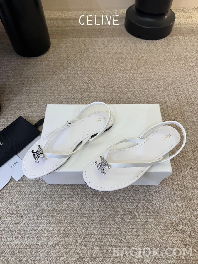 셀린느 셀린느 트리옹프 플랫 샌들 상세 이미지