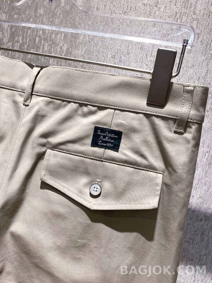 루이비통 루이비통 네잎클로버 자수 카고 팬츠 상세 이미지