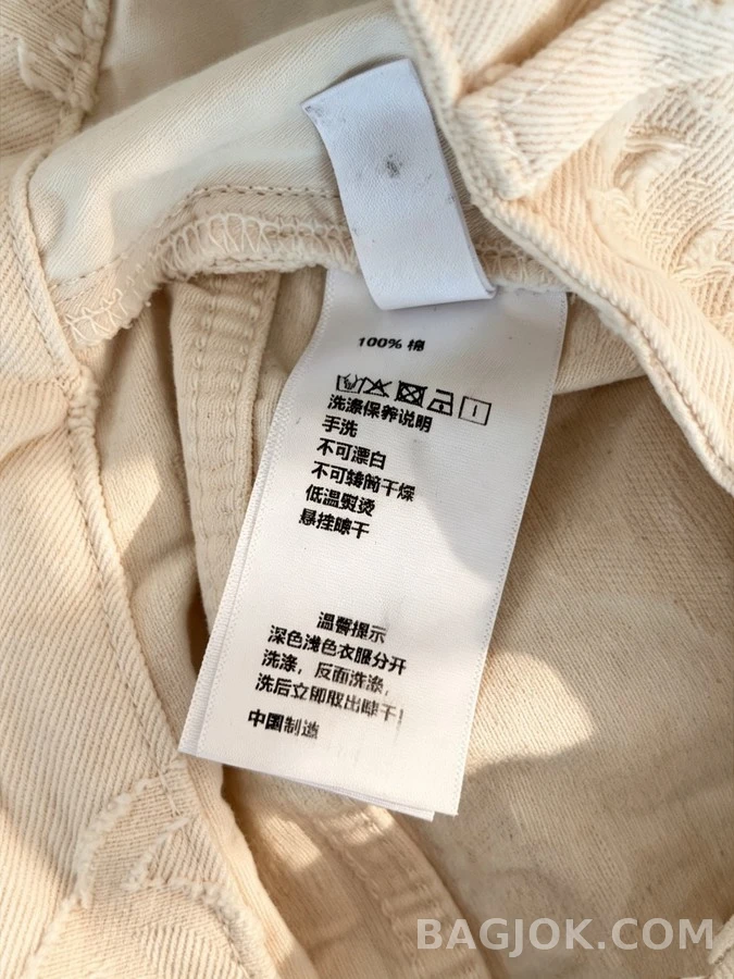 샤넬 샤넬 입체 더블 C 데님 팬츠 상세 이미지