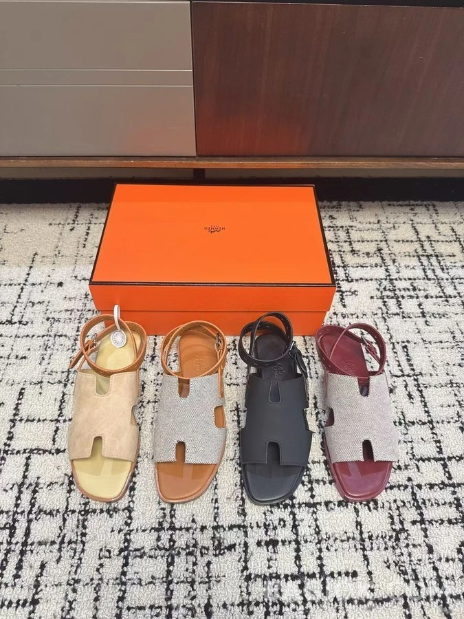 에르메스 에르메스 마야 H컷 앵클 스트랩 샌들 상세 이미지