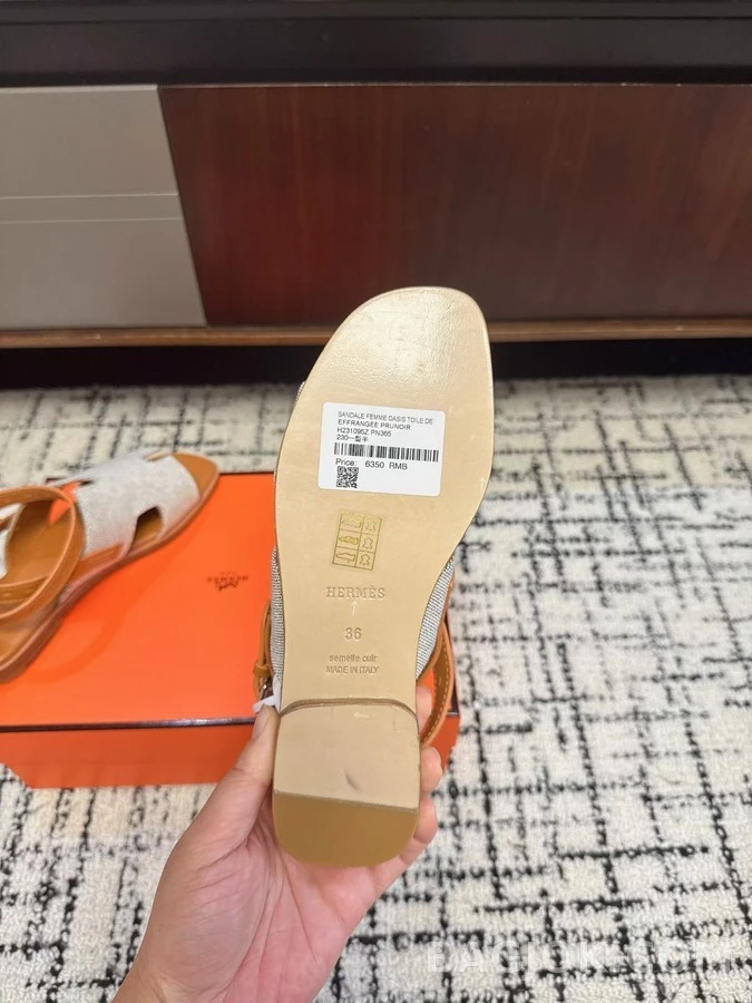 에르메스 에르메스 마야 H 스트랩 샌들 상세 이미지