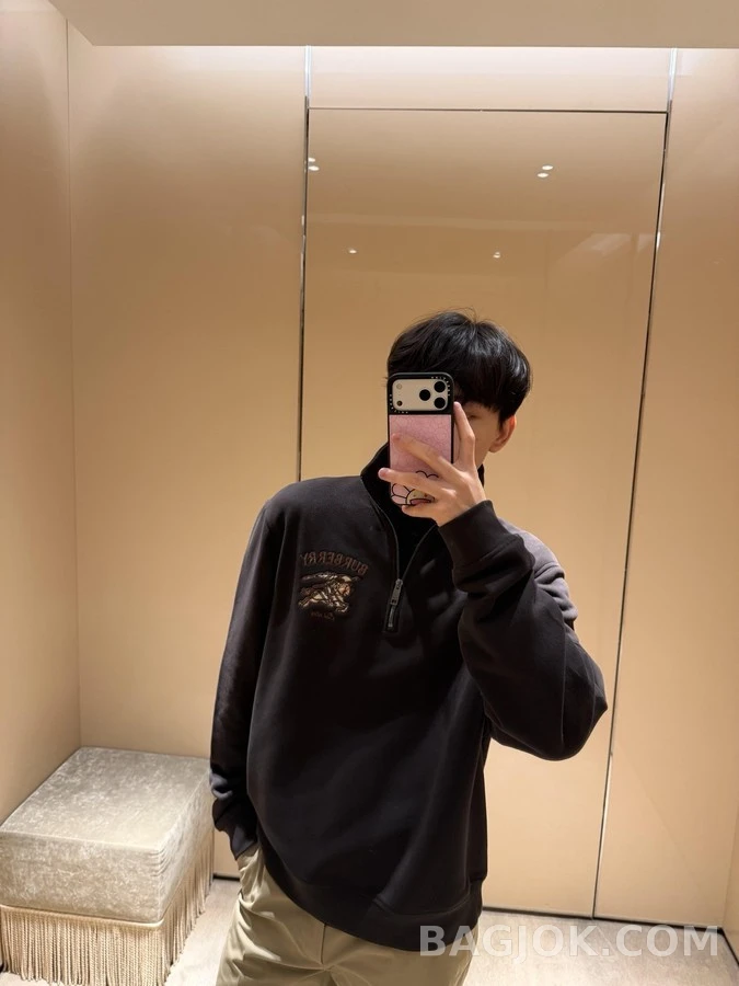 버버리 버버리 기사 엠블럼 팬츠 상세 이미지