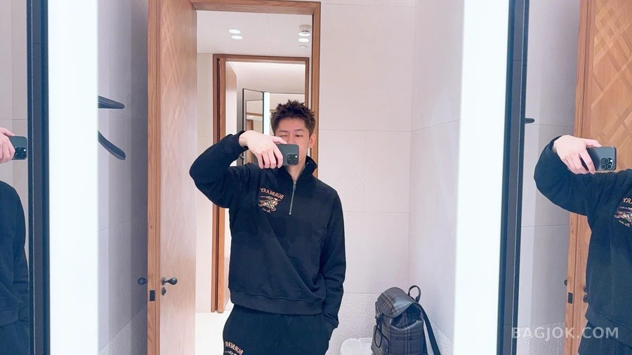 버버리 버버리 기사 엠블럼 팬츠 상세 이미지
