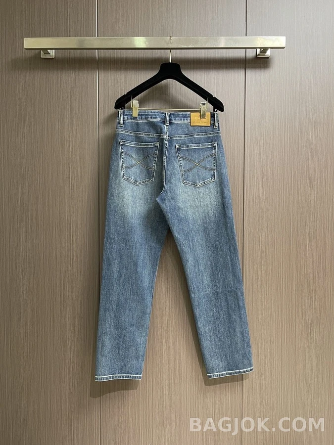 버버리 버버리 베어 자수 데님 팬츠 상세 이미지