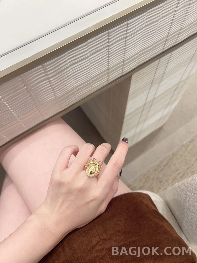 디올 디올 보우 반지 상세 이미지