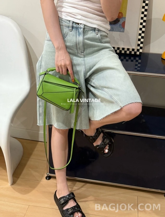 샤넬 샤넬 퀼팅 더블 C 벨크로 샌들 상세 이미지