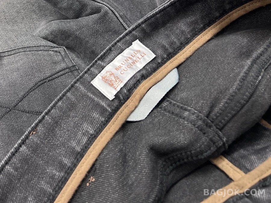 브루넬로 쿠치넬리 브루넬로 쿠치넬리 워싱 스트레이트 데님 팬츠 상세 이미지