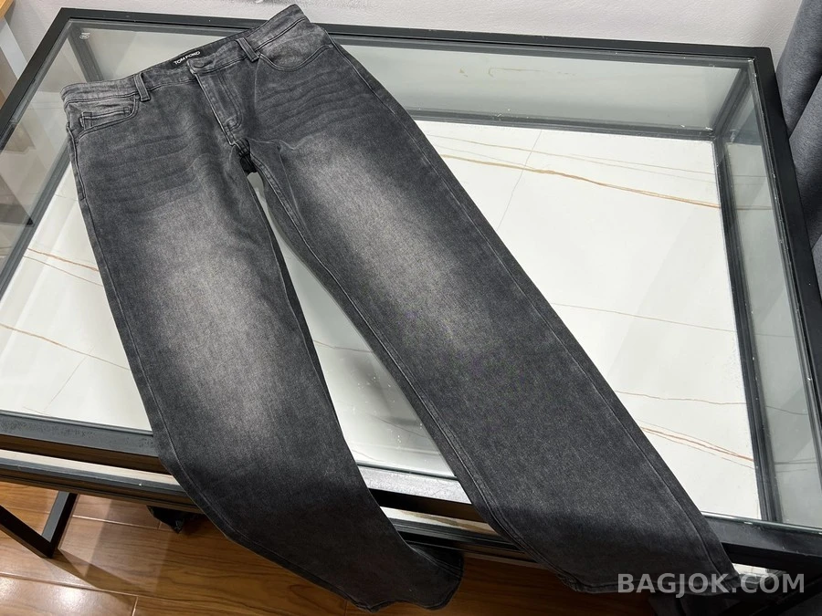 톰포드 톰포드 워시드 데님 팬츠 상세 이미지