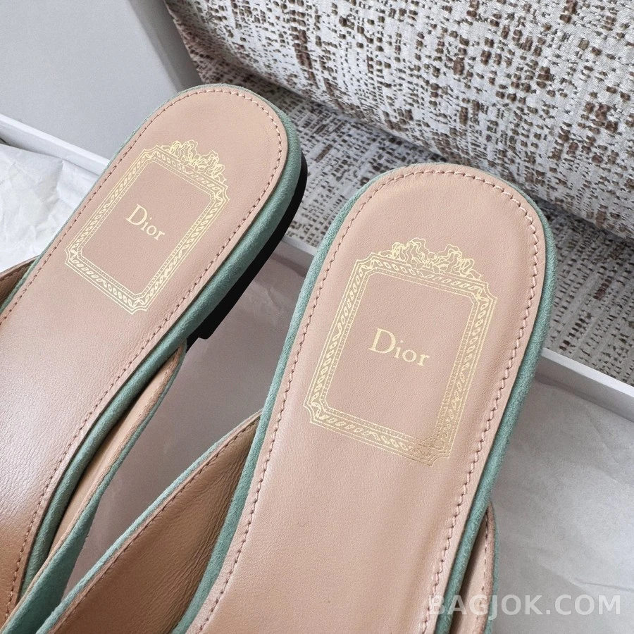 디올 디올 스웨이드 뮬 상세 이미지