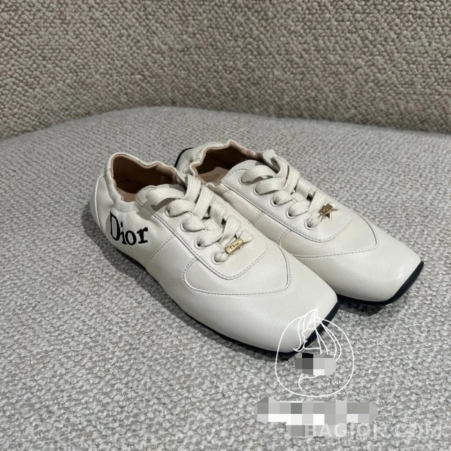 디올 디올 레이스업 램스킨 스니커즈 상세 이미지