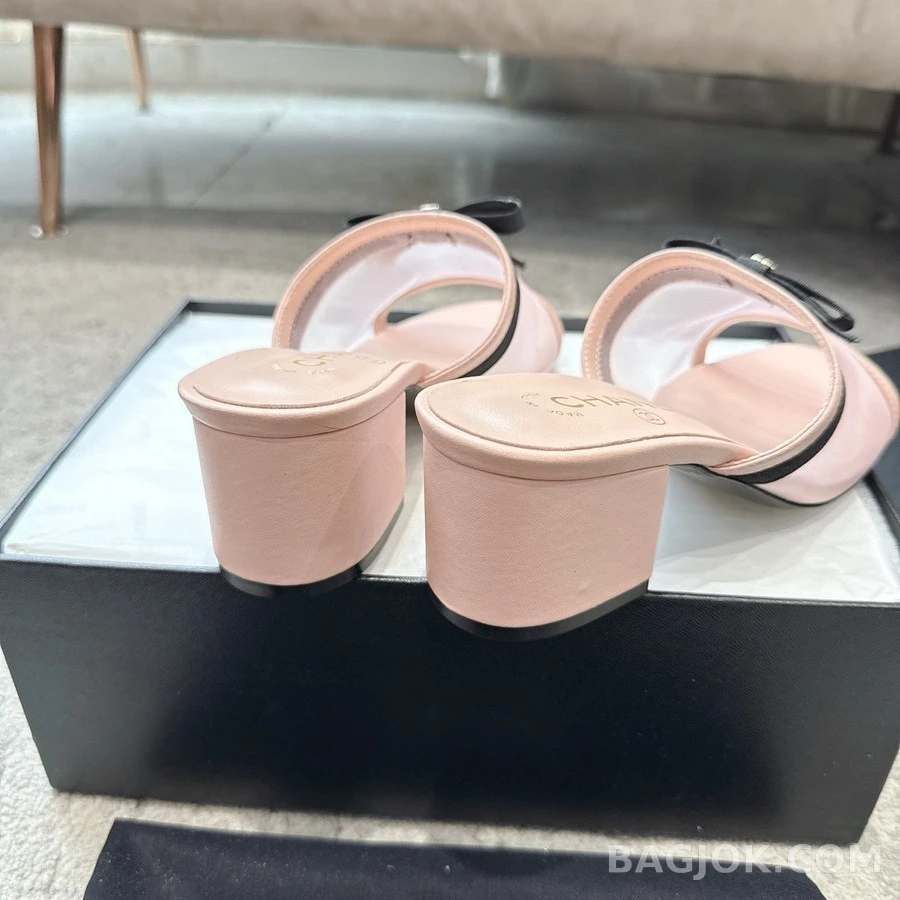 샤넬 샤넬 메쉬 리본 샌들 상세 이미지