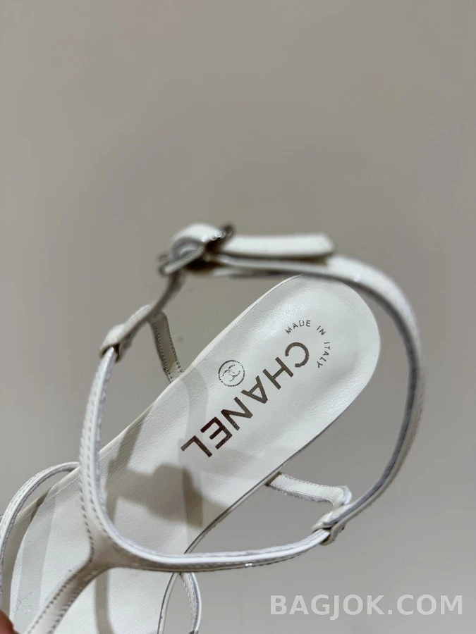 샤넬 샤넬 진주굽 스트랩 샌들 상세 이미지