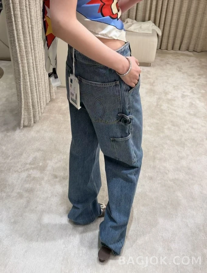샤넬 샤넬 로고 카펜터 데님 팬츠 상세 이미지