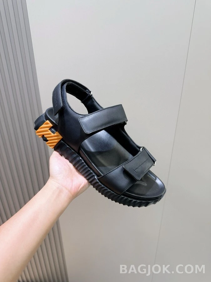 에르메스 에르메스 청키솔 레더 샌들 상세 이미지