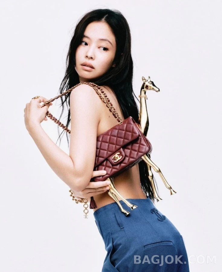 샤넬 샤넬 더블 C 로고 플리츠 와이드 팬츠 상세 이미지