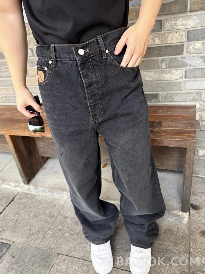 루이비통 루이비통 로고 데님 팬츠 상세 이미지