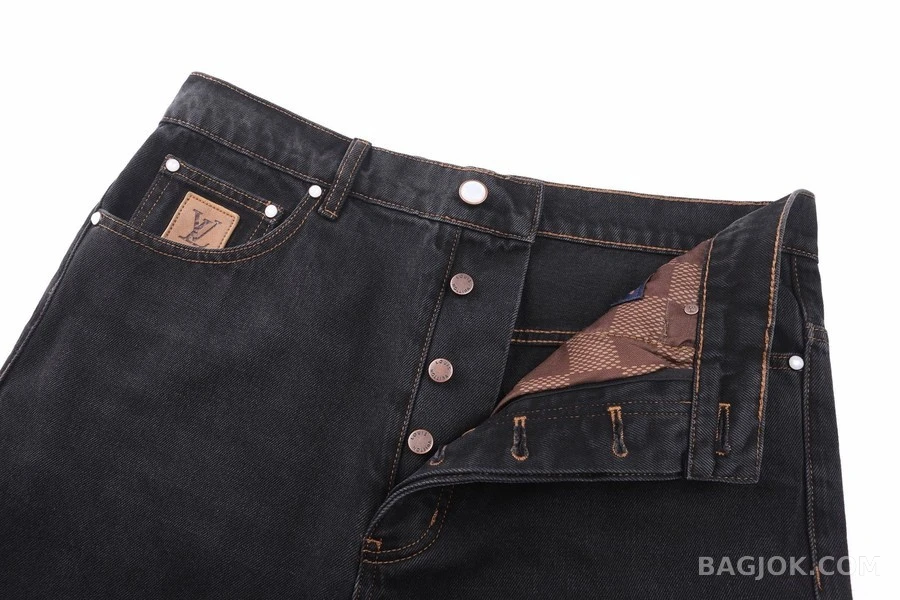 루이비통 루이비통 로고 데님 팬츠 상세 이미지