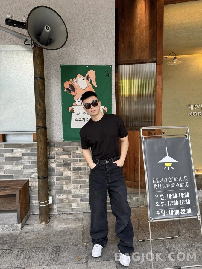 루이비통 루이비통 로고 데님 팬츠 상세 이미지