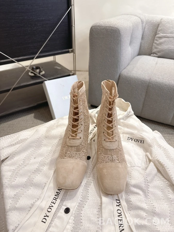 디올 디올 J'A 자수 메쉬 부츠 상세 이미지