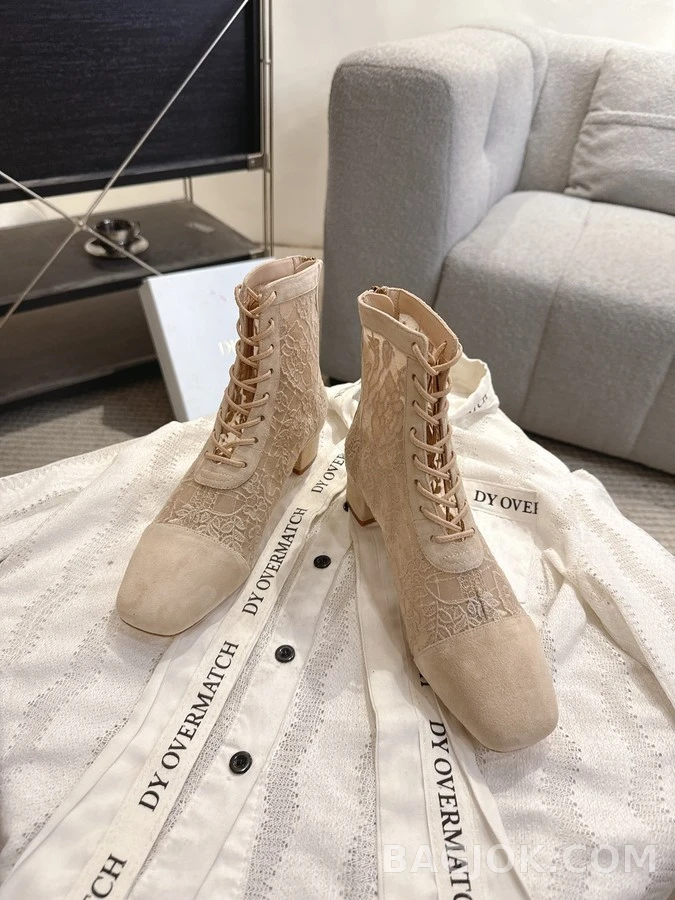 디올 디올 J'A 자수 메쉬 부츠 상세 이미지