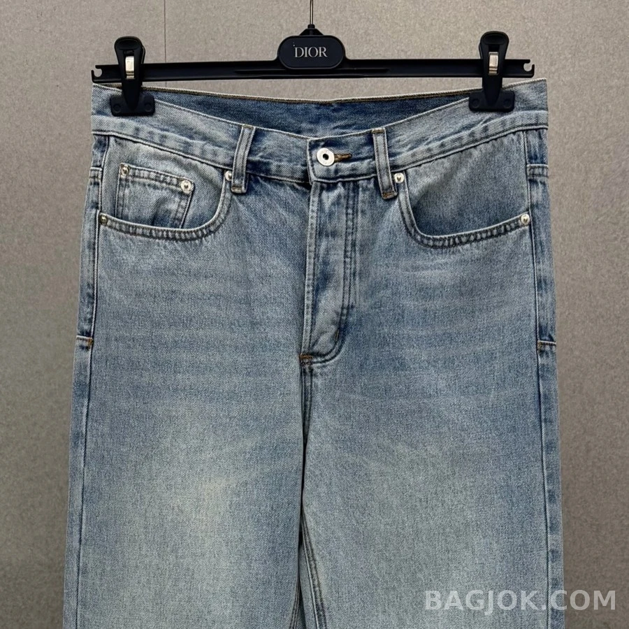 루이비통 루이비통 패치워크 데님 팬츠 상세 이미지