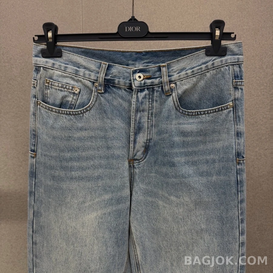 루이비통 루이비통 패치워크 데님 팬츠 상세 이미지