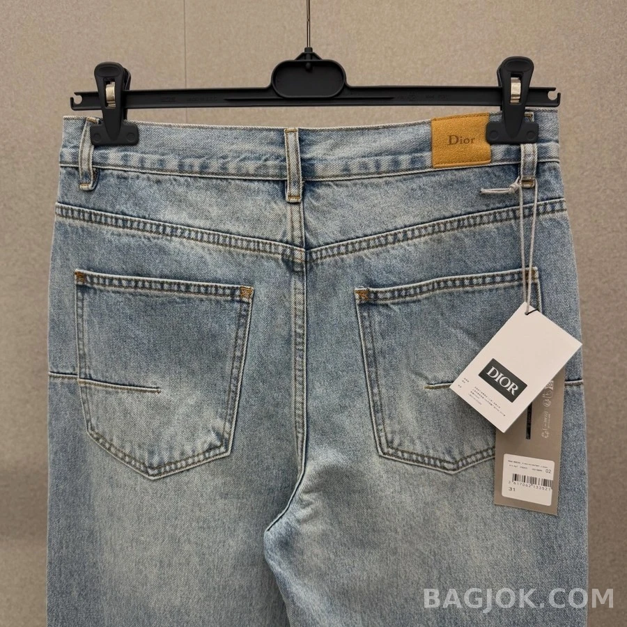 루이비통 루이비통 패치워크 데님 팬츠 상세 이미지