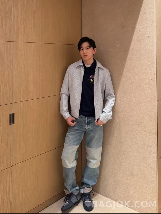 루이비통 루이비통 패치워크 데님 팬츠 상세 이미지