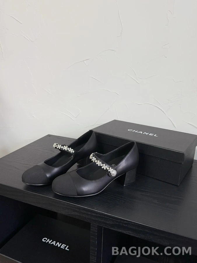샤넬 샤넬 펄 장식 메리제인 슈즈 상세 이미지