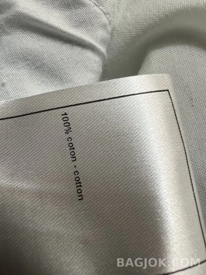 샤넬 샤넬 로고 자수 와이드 데님 팬츠 상세 이미지