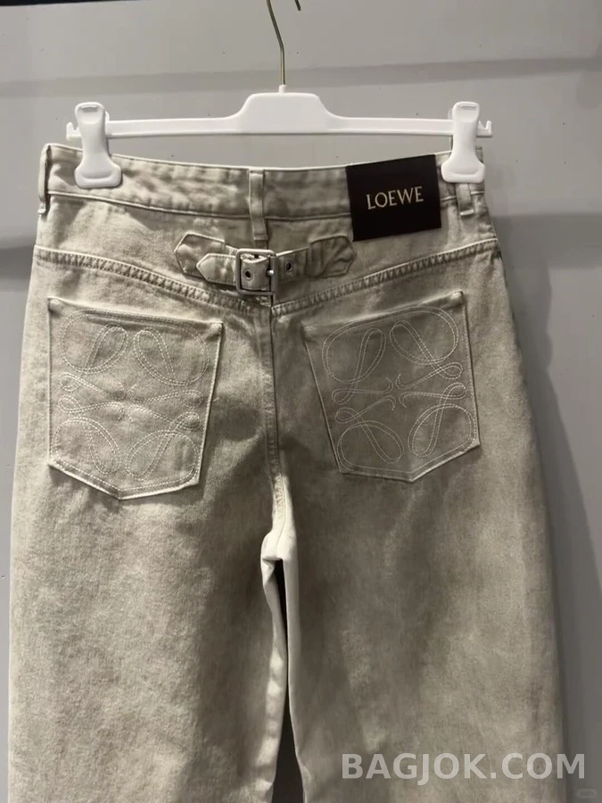 로에베 로에베 아나그램 워싱 데님 팬츠 상세 이미지