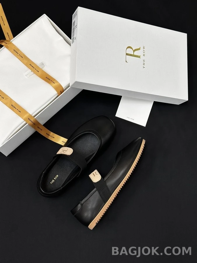 더로우 더로우 라운드 메리제인 플랫 슈즈 상세 이미지