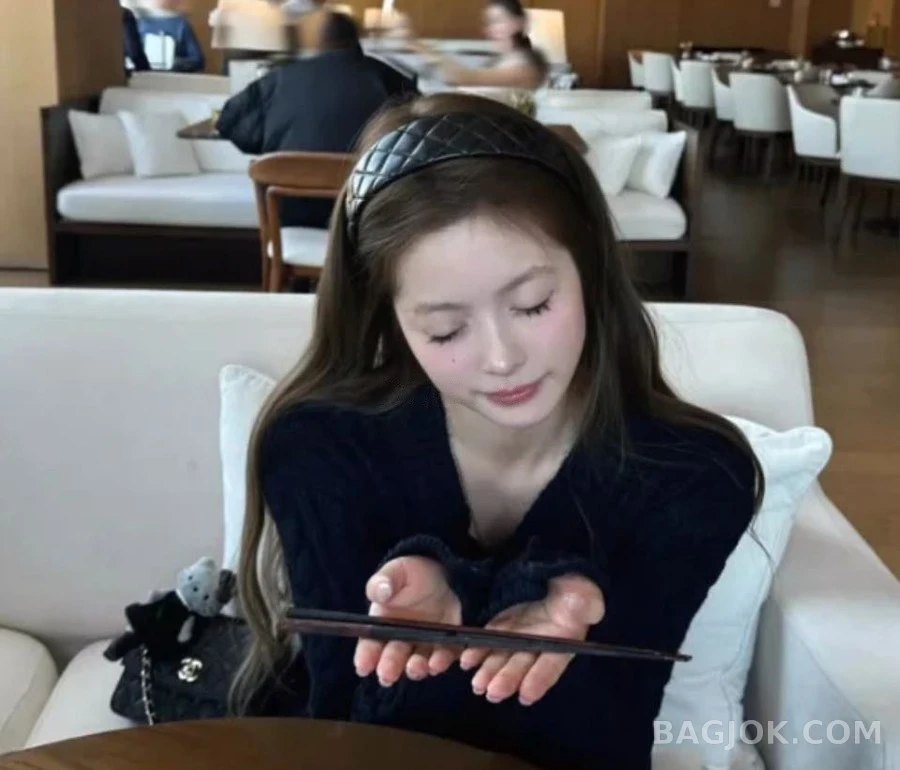 샤넬 샤넬 퀼팅 더블C 헤어밴드 상세 이미지
