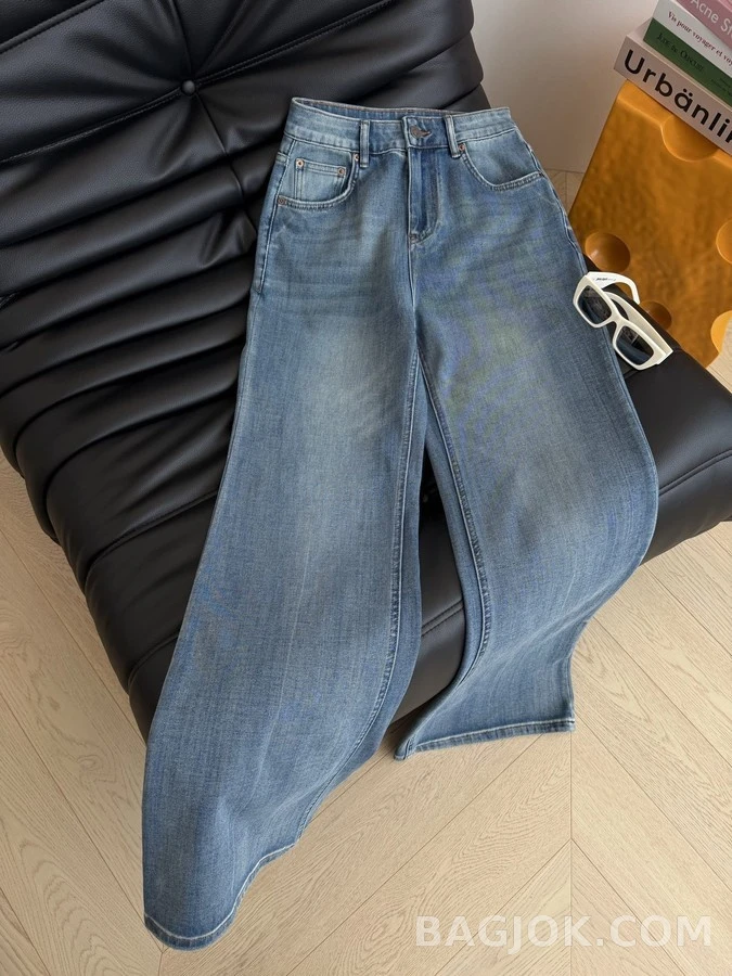 발렌티노 발렌티노 더블 V 로고 데님 팬츠 상세 이미지