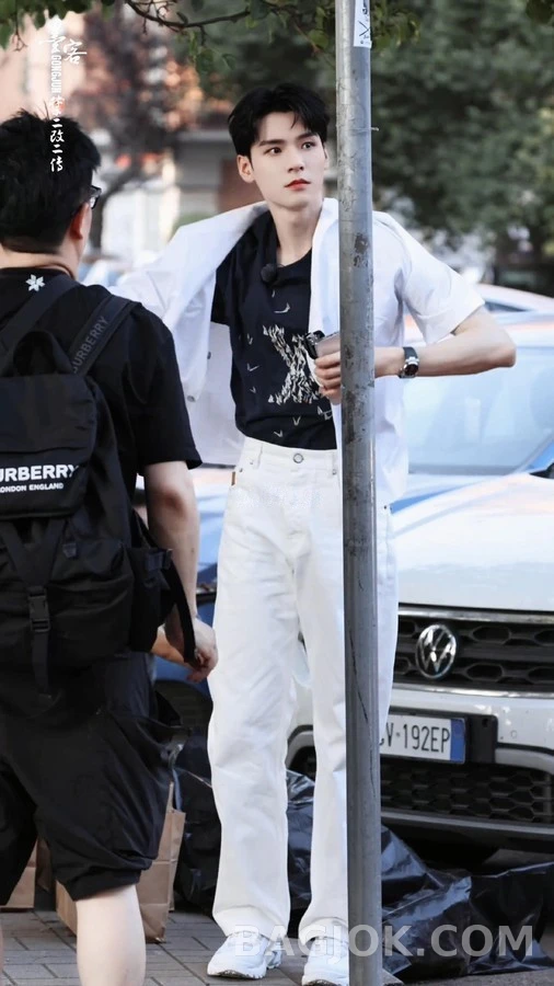 루이비통 루이비통 로고 데님 팬츠 상세 이미지