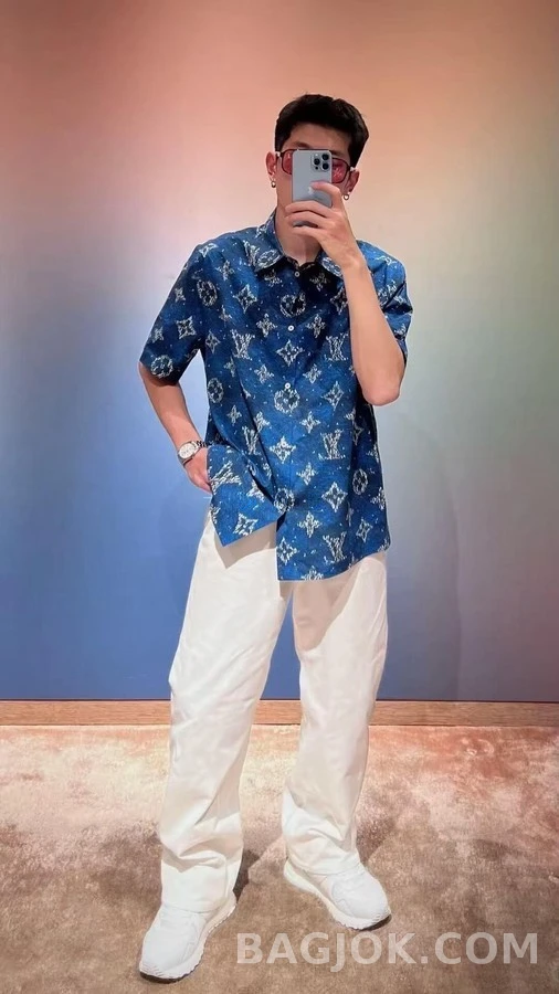루이비통 루이비통 로고 데님 팬츠 상세 이미지