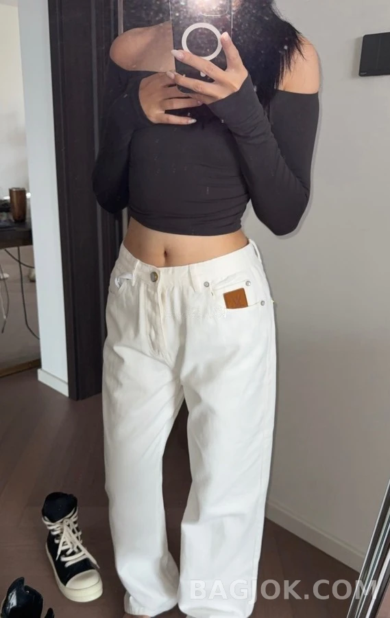 루이비통 루이비통 로고 데님 팬츠 상세 이미지