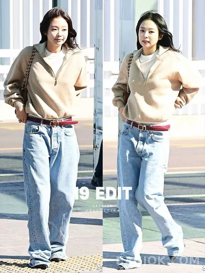 샤넬 샤넬 더블 C 데님 와이드 팬츠 상세 이미지