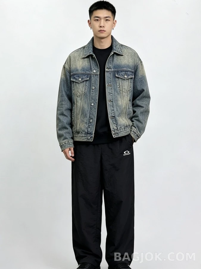 발렌시아가 발렌시아가 로고 엘라스틱 허리 트레이닝 팬츠 상세 이미지