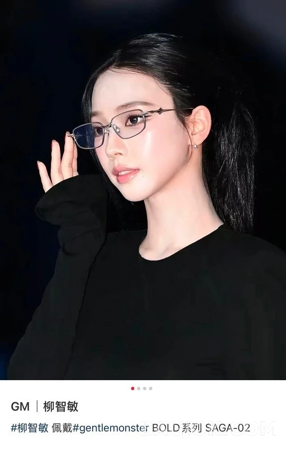 젠틀 몬스터 젠틀몬스터 SAGA 티타늄 안경 상세 이미지