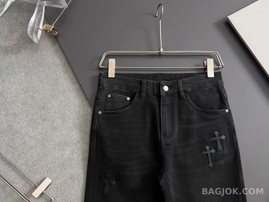 크롬하츠 크롬하츠 크로스 워싱 데님 팬츠 상세 이미지