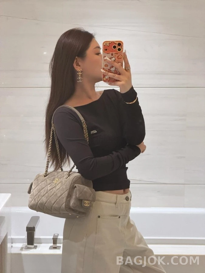샤넬 샤넬 더블C 드롭 귀걸이 상세 이미지