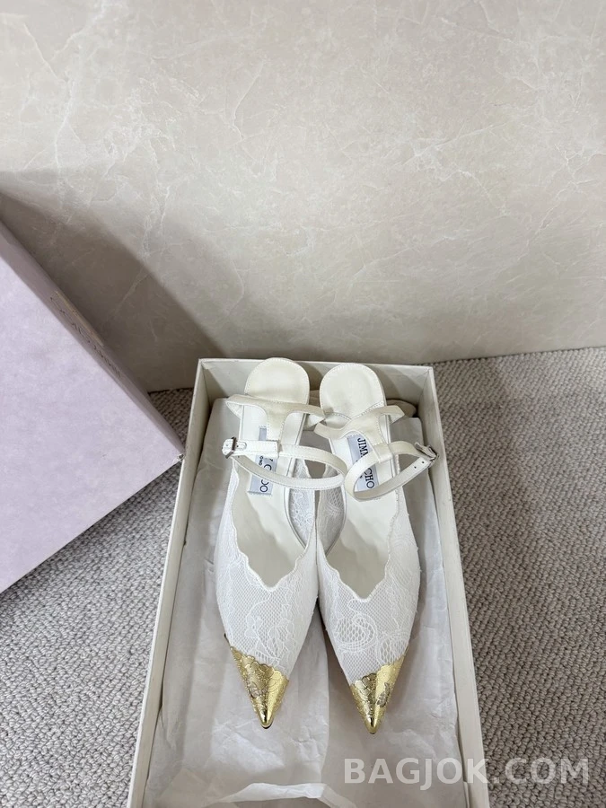 지미추 지미추 레이스 금장 토캡 힐 상세 이미지