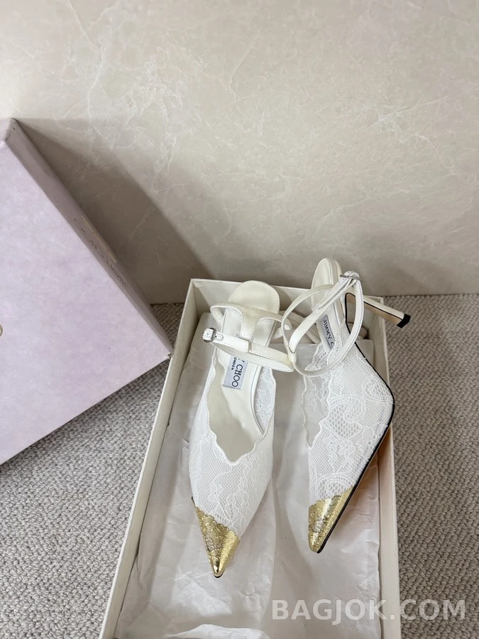 지미추 지미추 레이스 금장 토캡 힐 상세 이미지